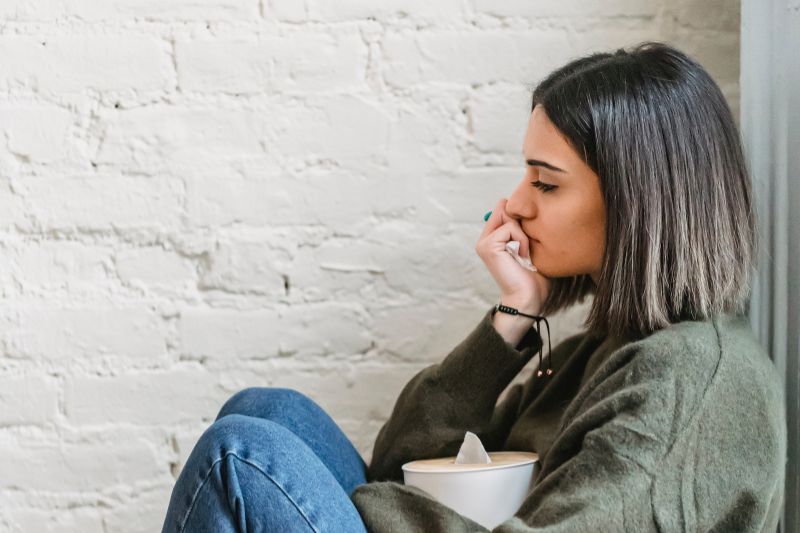 thoughtful girl