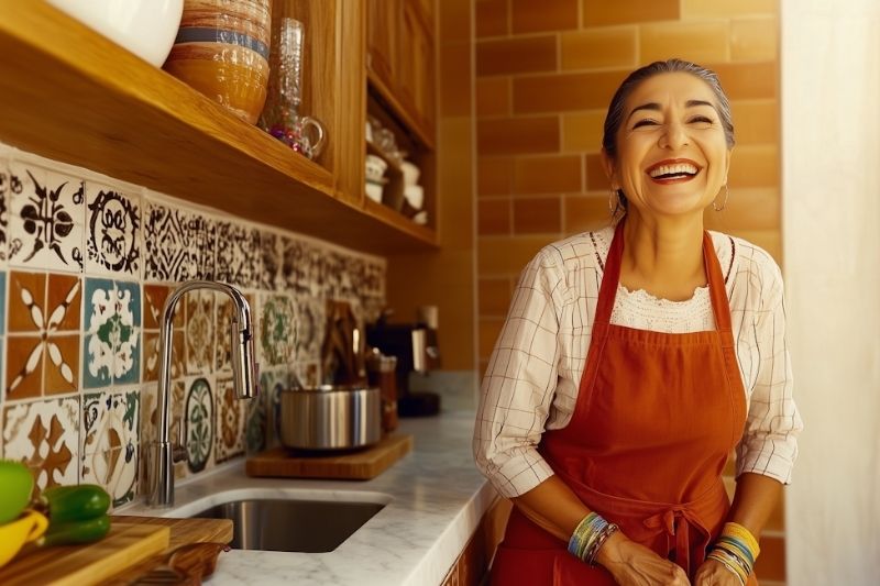 migrantes con arepas