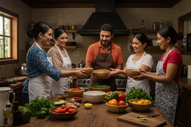 culinária latina e união