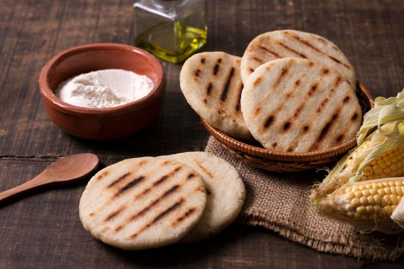 pupusas listas para comer