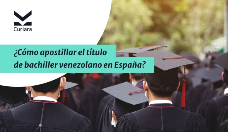 ¿Cómo apostillar el título de bachiller venezolano en España?