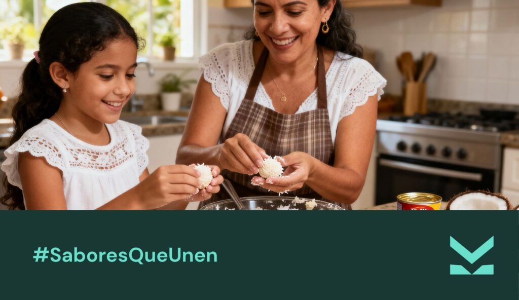 Venezuelan coconut kisses