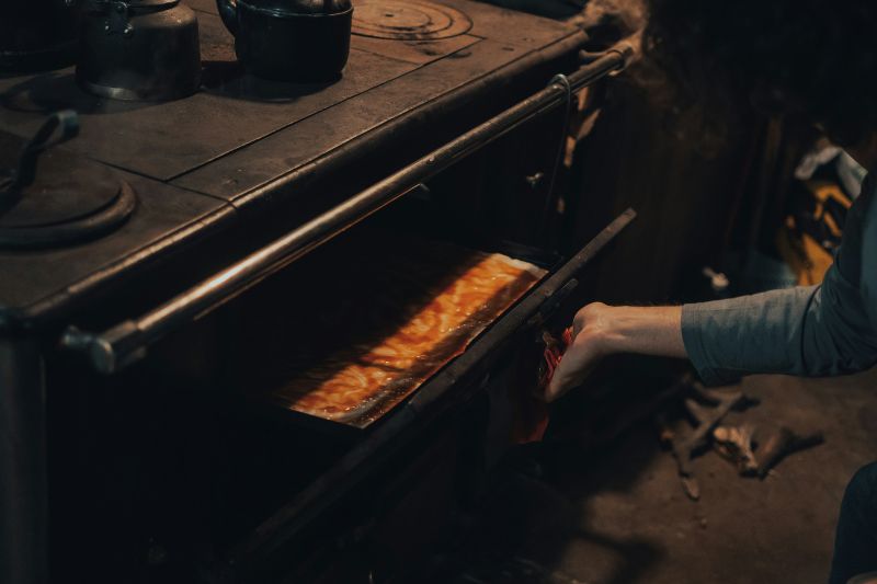 Cocinando el pastel margariteño