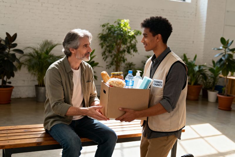 o que é um programa de ajuda humanitária