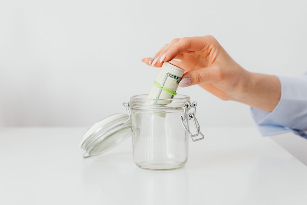 family savings jar