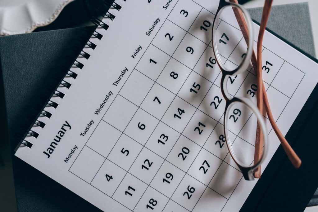 calendário